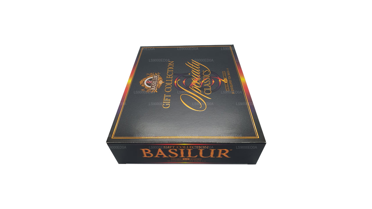 Basilur Gaveæske Assorterede Specialty Classics (115g) 60 indhyllede teposer