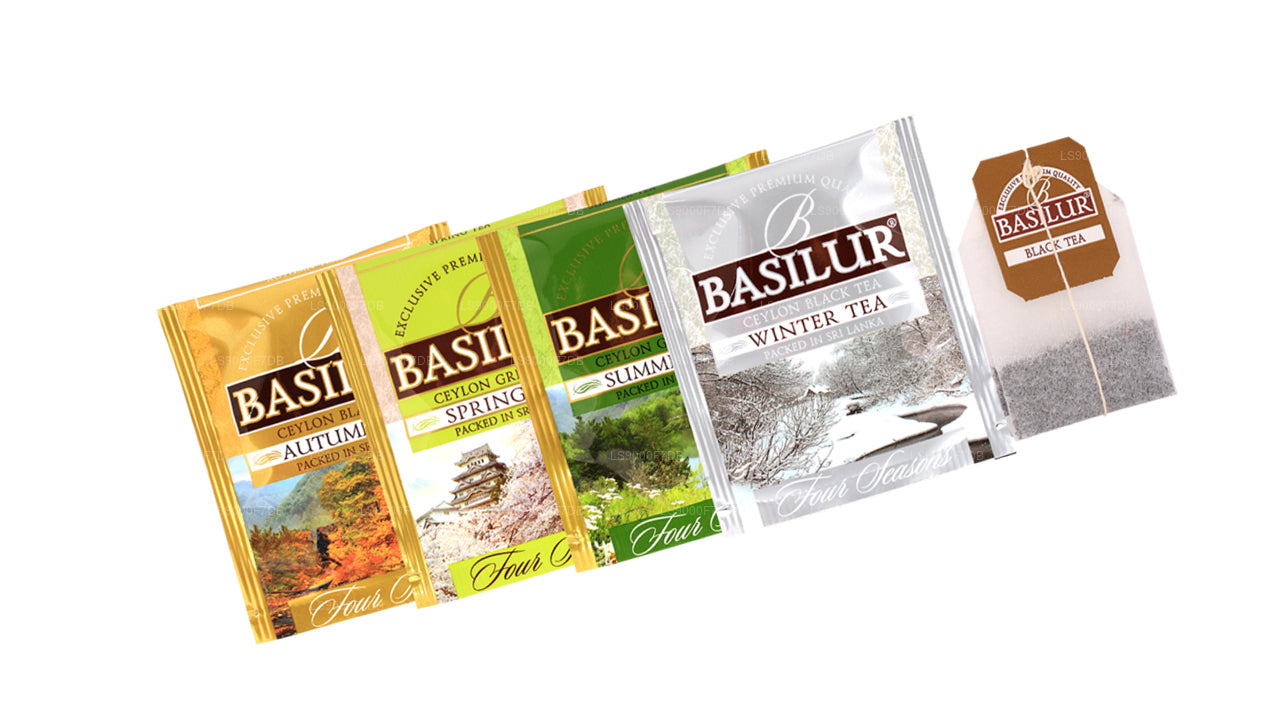 Basilur „Four Seasons Assorted“ (70g) 40 indhyllede teposer