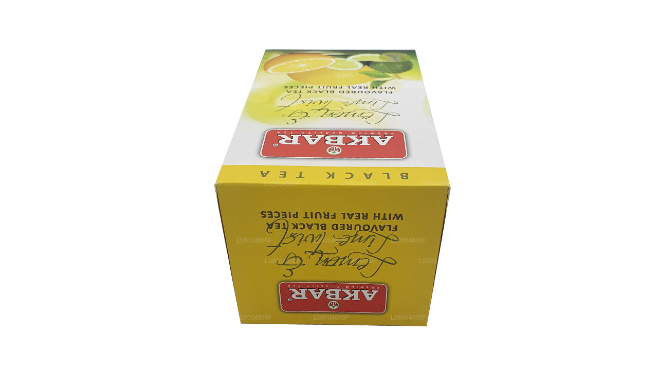 Akbar Citron og Lime Twist Tea (40g) 20 teposer