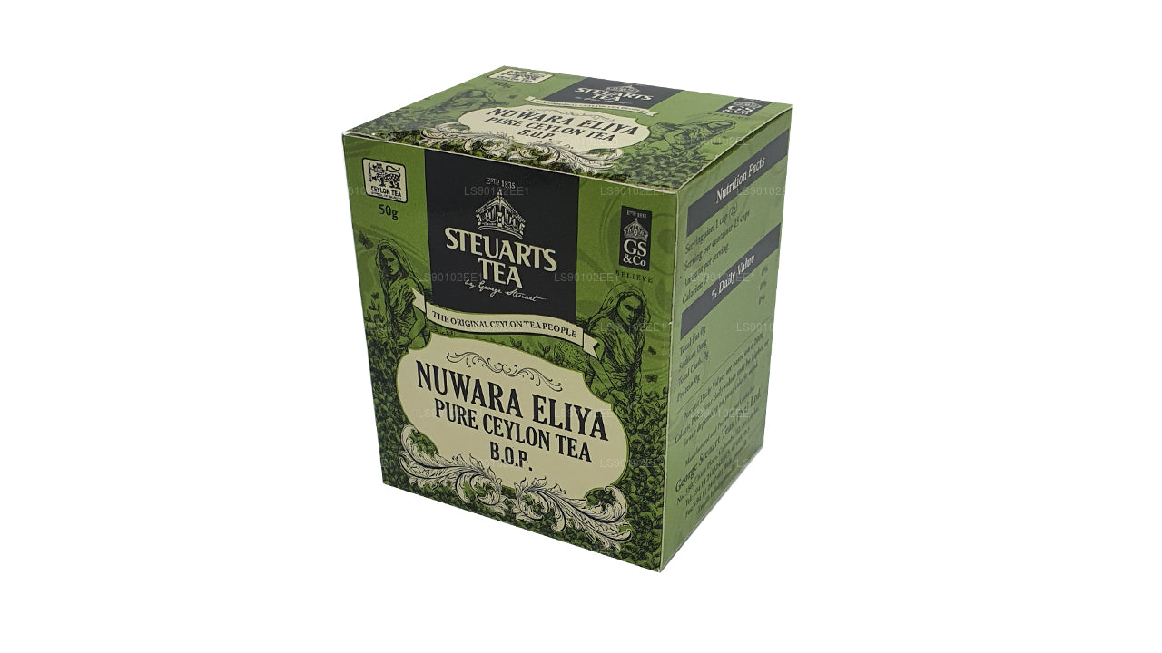 George Steuart Nuwara Eliya BOP Leaf te (50 g)