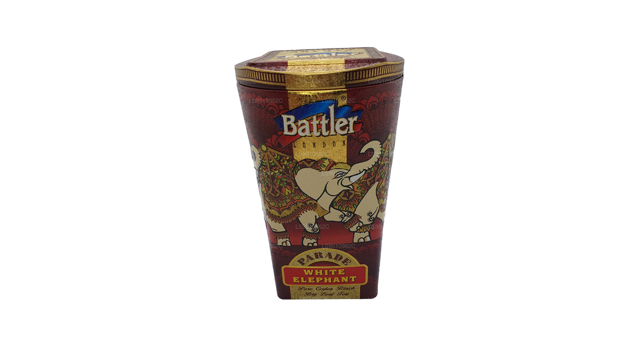 Battler White Elephant (100g) Tin Caddy