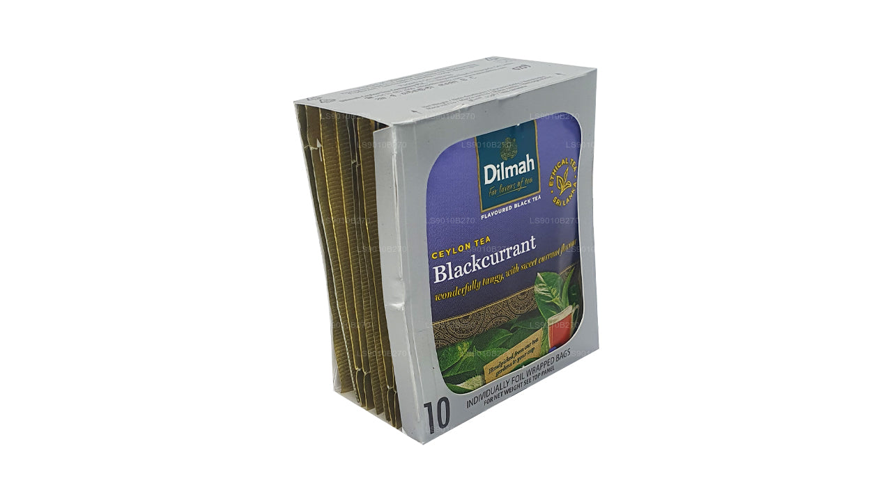 Dilmah Blackcurrent Tea (20g) 10 Individuelt folie indpakket teposer