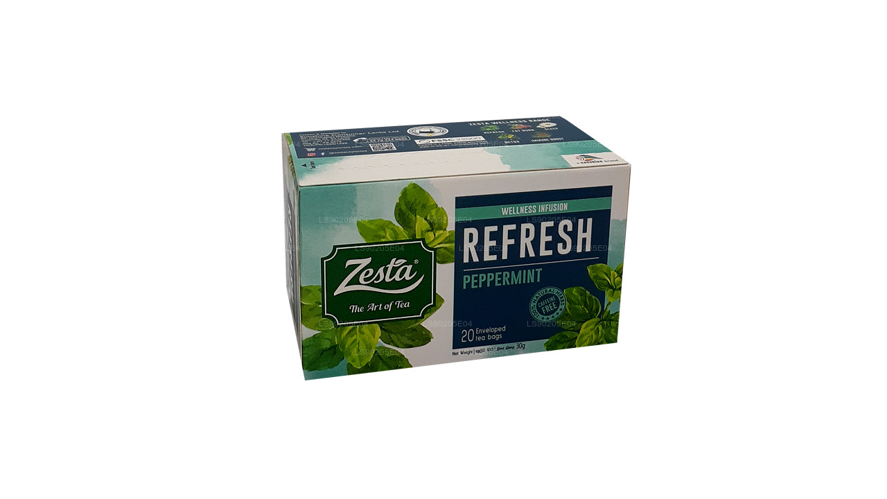 Zesta Refresh Pebermynte (30g) 20 teposer