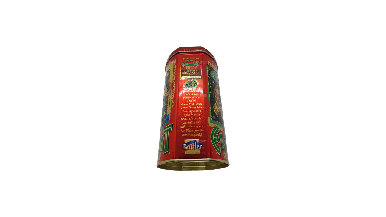 Battler Festlig Elefant Frugt Cocktail Tin Caddy (100 g)