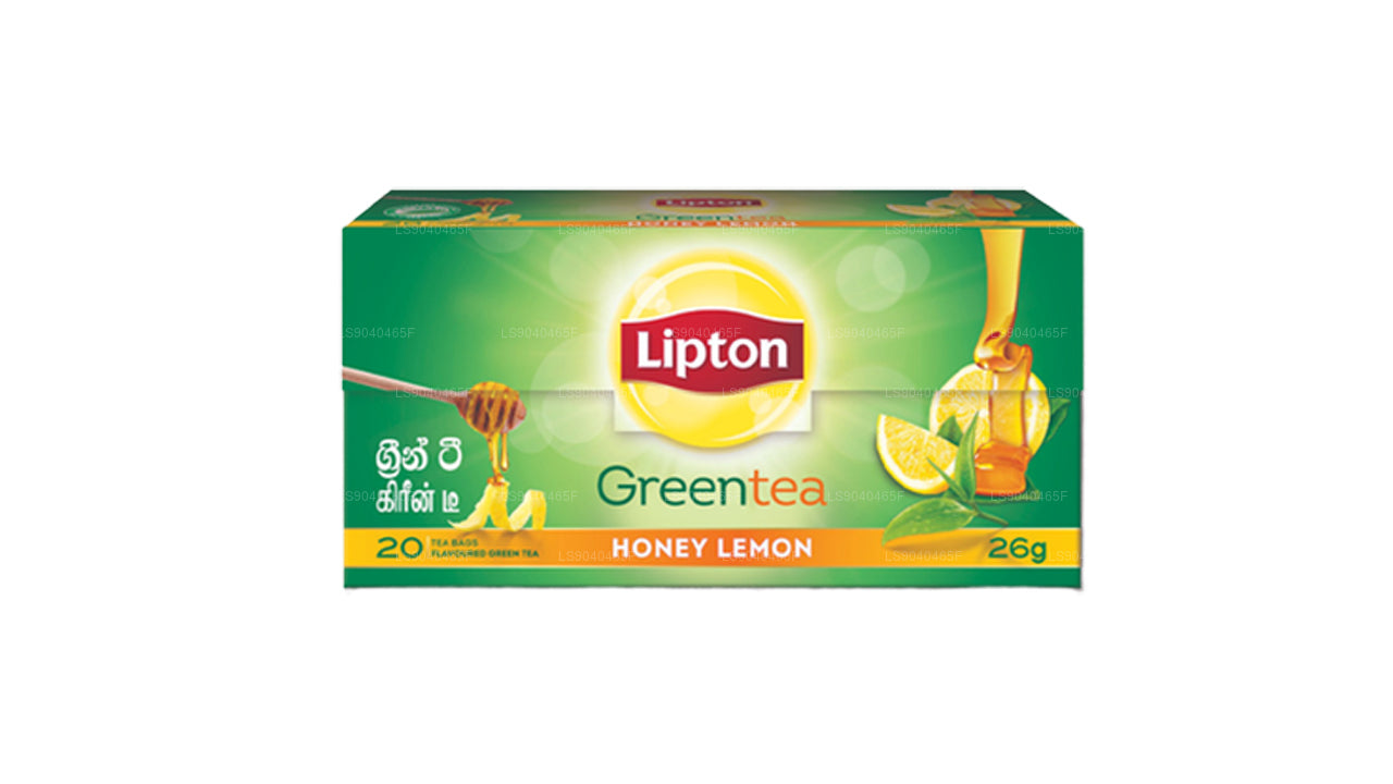 Lipton grøn te honning og citron (26g) 20 teposer