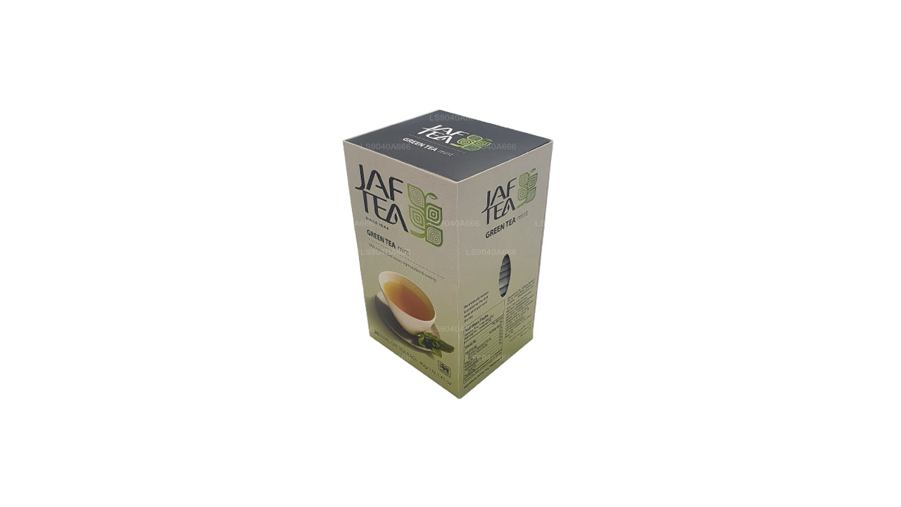 Jaf Tea Pure Green Collection Grøn te Mint Folie Envelop Teposer (40g)