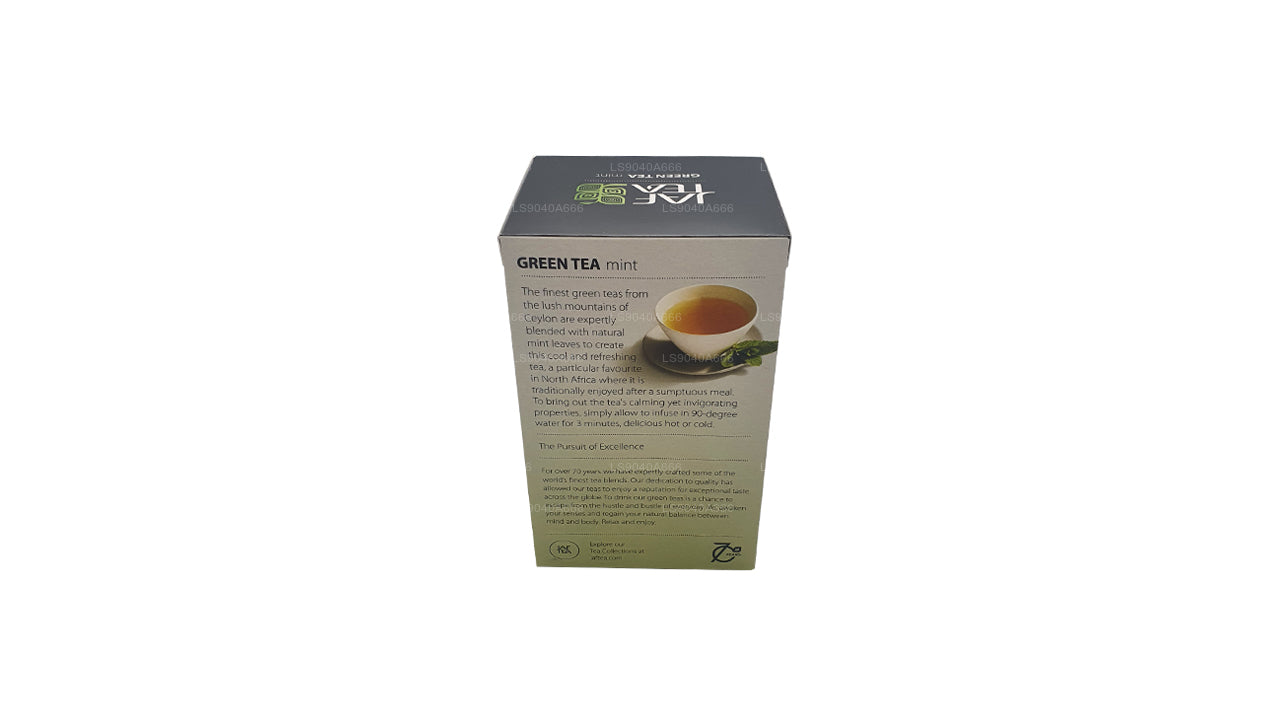 Jaf Tea Pure Green Collection Grøn te Mint Folie Envelop Teposer (40g)