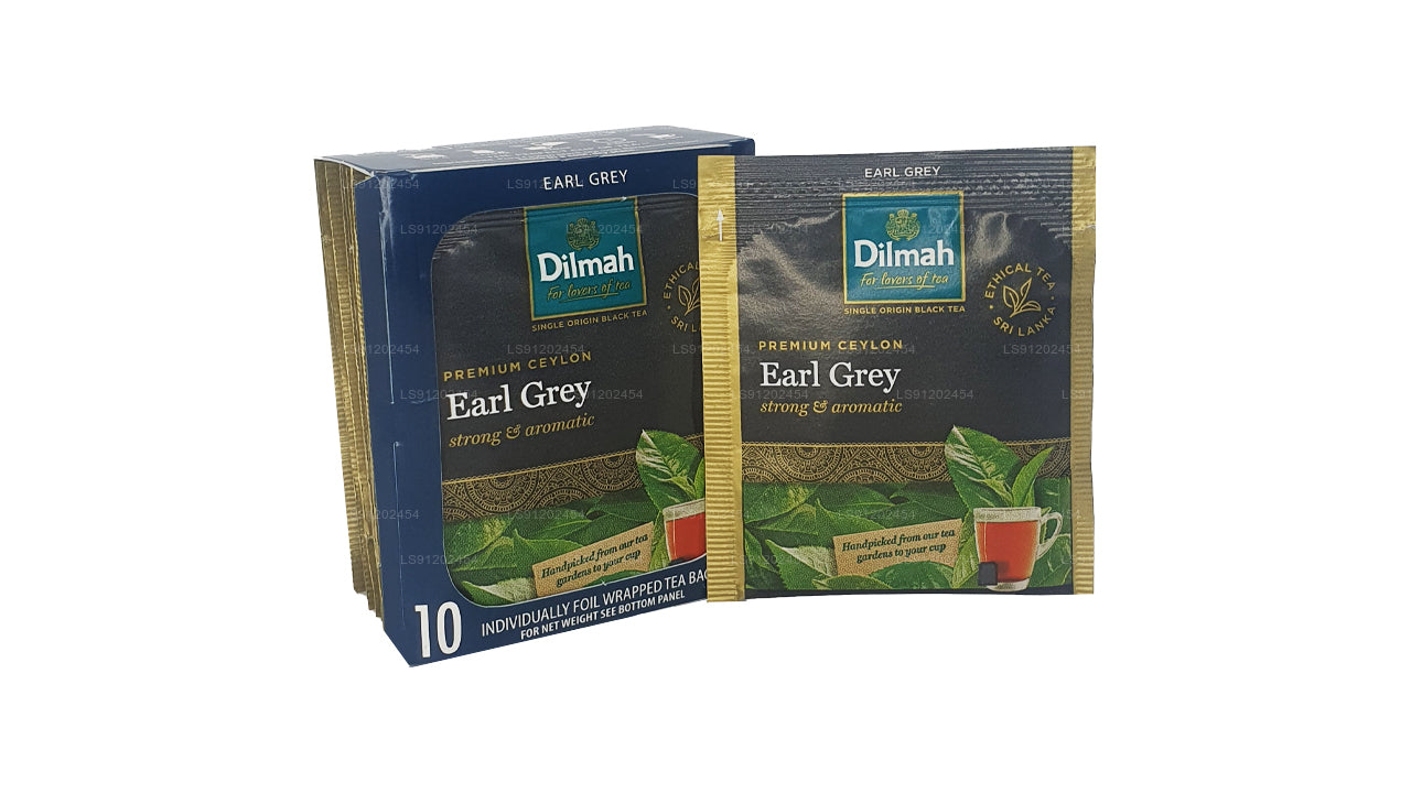 Dilmah Earl Grey Tea (20 g) 10 individuelt folieindpakket teposer