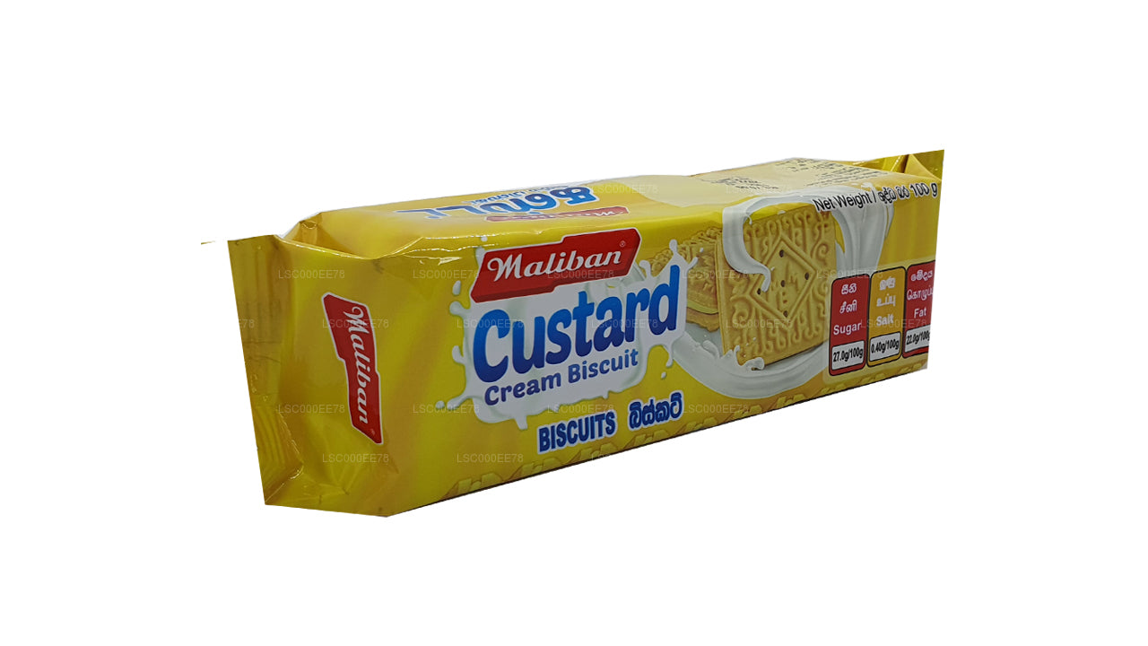 Maliban Custard Creme Sandwich Biscuit (100 g)