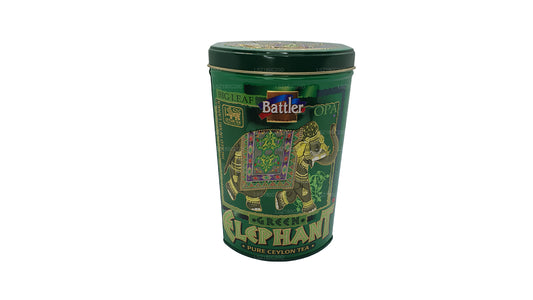 Battler Green Elephant OPA Tin Caddy (100g)